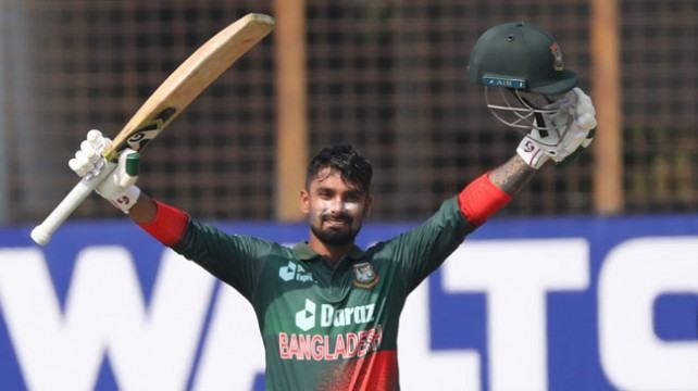 লিটনের দারুণ সেঞ্চুরি