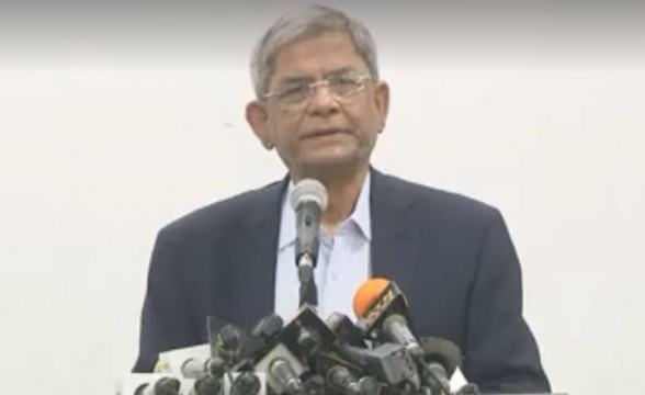 বাংলাদেশের নিরাপত্তা ধ্বংস করতেই বিডিআর বিদ্রোহ হয়েছে : মির্জা ফখরুল