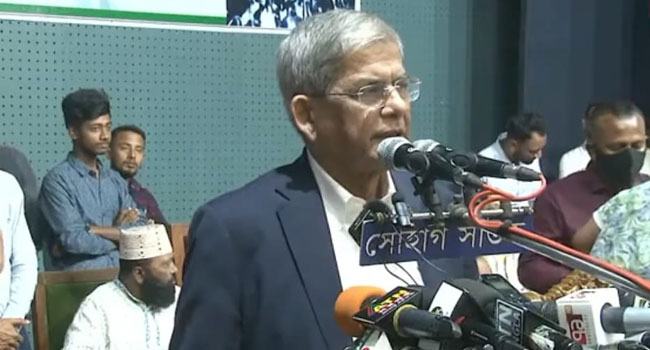 আন্দোলন সংগ্রামের কোনো বিকল্প নেই : ফখরুল