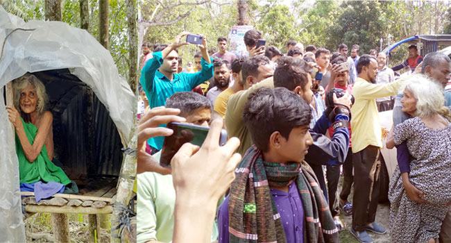সংবাদকর্মীদের চেষ্টায় যেভাবে ১৪ বছর পর বাড়ি ফিরলেন বৃদ্ধা