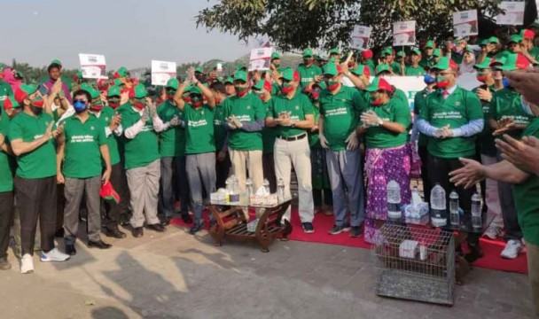 আগামী নির্বাচনে শান্তিপূর্ণ পরিবেশে ভোট দিবেন ভোটাররা : সিইসি