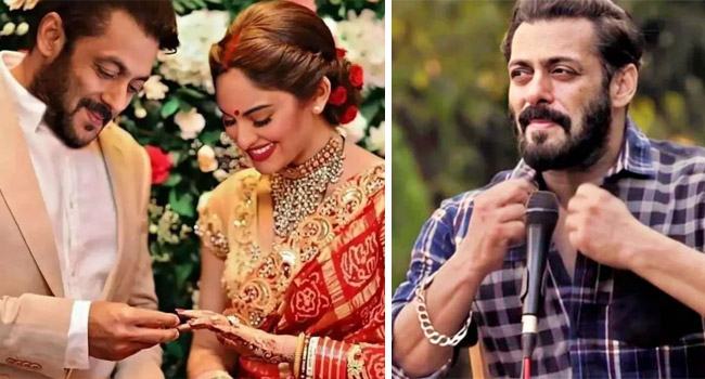 সোনাক্ষীর সাথে ‘বিয়ের’ ছবি ভাইরাল, সালমান বললেন ‘বিয়ে করে ফেলেছি’