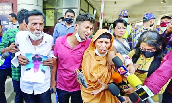 নাবিক হাদিসুরের লাশের জন্য ধৈর্যের পরামর্শ