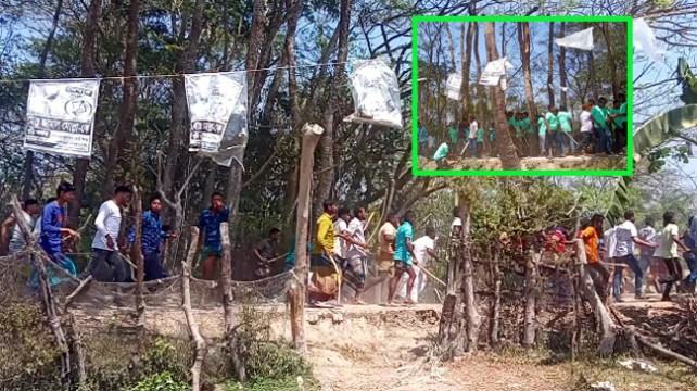 নৌকা নৌকা ধ্বনিতে আ’লীগের দু’পক্ষের সংঘর্ষ, আহত ১০