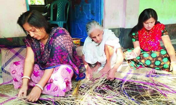 বিলুপ্তির পথে শীতল পাটি শিল্প