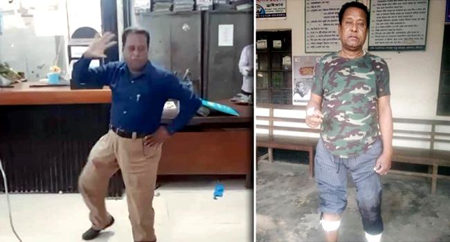 নেচে ভাইরাল হওয়া সেই ব্যাংক কর্মকর্তাকে কামড়াল কুকুর