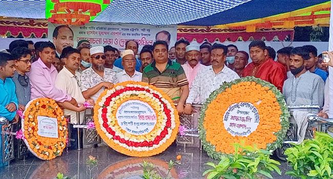 দেশের প্রতিটি উন্নয়নের ভিত্তি রচনা করেছেন এরশাদ : রসিক মেয়র