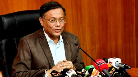 স্বাধীনতা বিরোধী অপশক্তির রক্ষাকবচ এবং প্রধান পৃষ্ঠপোষক হচ্ছে বিএনপি : তথ্যমন্ত্রী