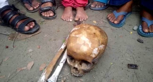 খালে মিলল মাথার খুলি ও হাড়গোড়, নিখোঁজ শিশু রায়হানের বলে দাবি বাবার