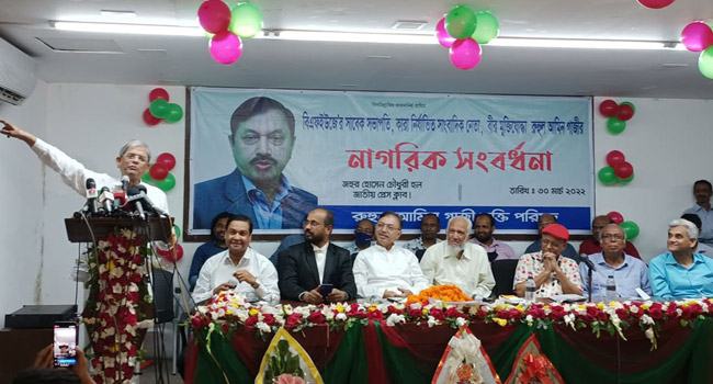 রুহুল আমিন গাজী বাংলাদেশের স্বার্থ রক্ষার্থে আপসহীন : মির্জা ফখরুল