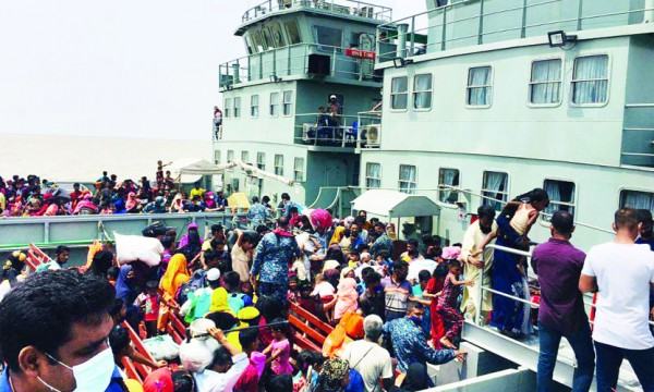 ভাসানচর পৌঁছেছে আরো ১৯৯৭ রোহিঙ্গা