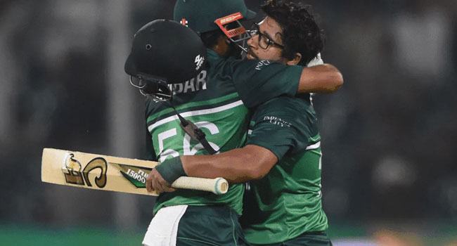 রেকর্ডগড়া জয়ে সিরিজে সমতা আনল পাকিস্তান