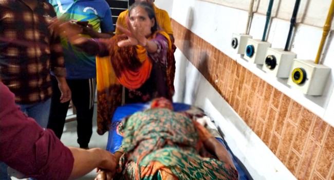চুয়াডাঙ্গায় ইজিবাইকের ধাক্কায় বৃদ্ধার মৃত্যু