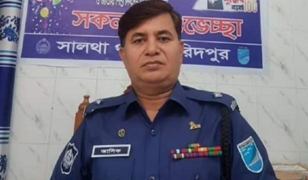 সালথা থানার সেই ওসি প্রত্যাহার