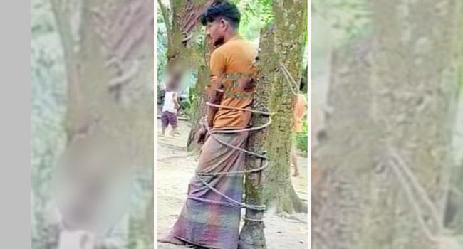 সোনারগাঁওয়ে শিশুকে ধর্ষণচেষ্টার অভিযোগে যুবককে গণধোলাই দিয়ে পুলিশে সোপর্দ