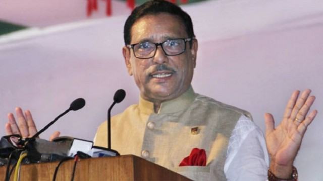 ধ্বংসাত্মক রাজনীতির জন্য বিএনপিকে জনগণ চায় না : কাদের