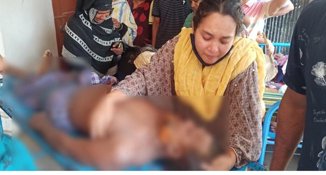 রাজবাড়ীতে স্ত্রীকে বাঁচাতে গিয়ে স্বামীর মৃত্যু