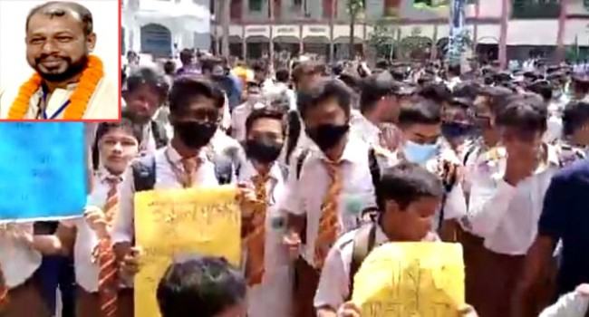 নারায়ণগঞ্জ হাইস্কুলের শিক্ষক লাঞ্ছনার ঘটনায় অভিভাবক প্রতিনিধি গ্রেফতার