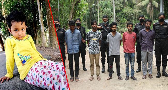বাবার কোলে শিশুকে গুলি করে হত্যা : মূল হোতাসহ গ্রেফতার ৫