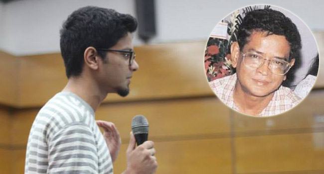 বাবাকে জড়িয়ে প্রশ্নে ক্ষেপেছেন নুহাশ হুমায়ূন
