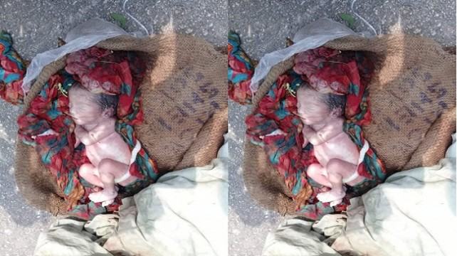 তুলসীগঙ্গা ব্রিজের নিচে নবজাতকের লাশ