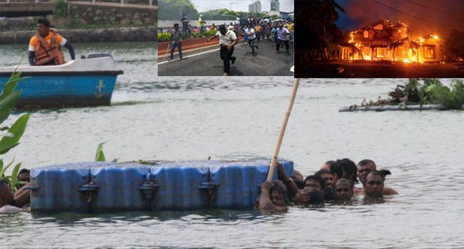 ত্রিঙ্কোমালির নৌঘাঁটিতে আশ্রয় নিয়েছেন রাজাপাকসে!