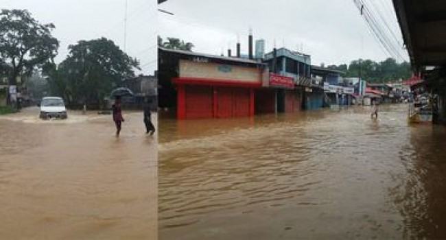 পানির নিচে তলিয়ে গেছে গোলাপগঞ্জের রাস্তাঘাট