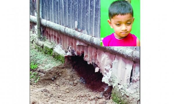 কুলাউড়ায় সিঁদ কেটে শিশু চুরি