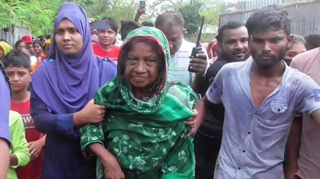 ‘কবর থেকে উঠে আসা’ সেই বৃদ্ধার পরিচয় মিলেছে