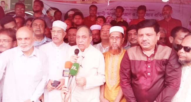 ‘কেবল সরকার পতনই জনগণের চোখের আগুন নেভাতে পারে’
