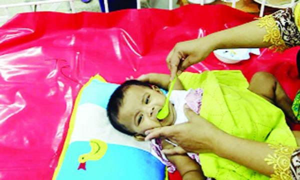 ডায়রিয়া আক্রান্ত শিশুর খাবার