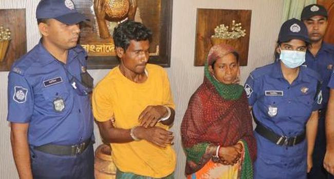 তালাকের প্রতিশোধ নিতে ছেলেকে হত্যা, নারীসহ সৎবাবা গ্রেফতার