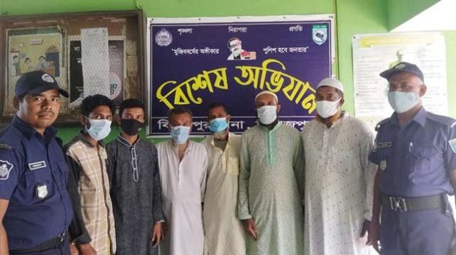 বিরামপুরে জামায়াত-শিবিরের ৬ নেতাকর্মী আটক
