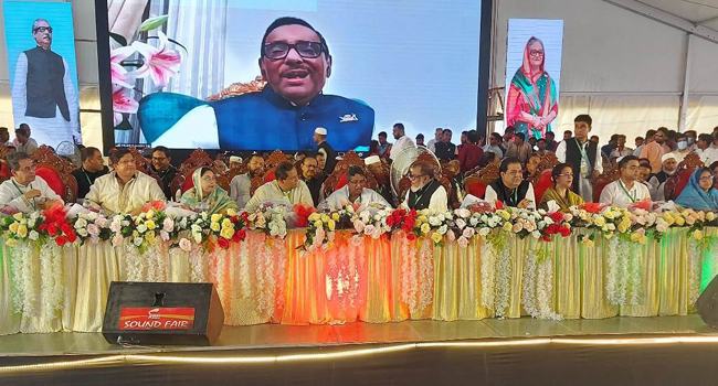 গাজীপুর জেলা আওয়ামী লীগের সভাপতি মোজাম্মেল, সম্পাদক ইকবাল
