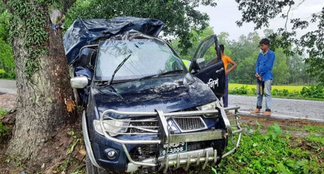 আসামি নিয়ে ফেরার পথে দুর্ঘটনায় এসআই নিহত