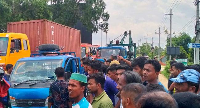 বুড়িচংয়ে বিআরটিসি বাসচাপায় কিশোর নিহত