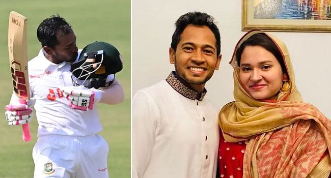 মুশফিকের ব্যাক টু ব্যাক সেঞ্চুরি, যা বললেন স্ত্রী জান্নাতুল