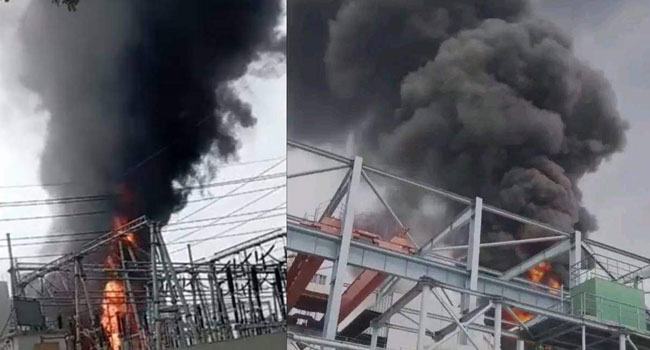 শাহজীবাজার বিদ্যুৎকেন্দ্রে আগুন