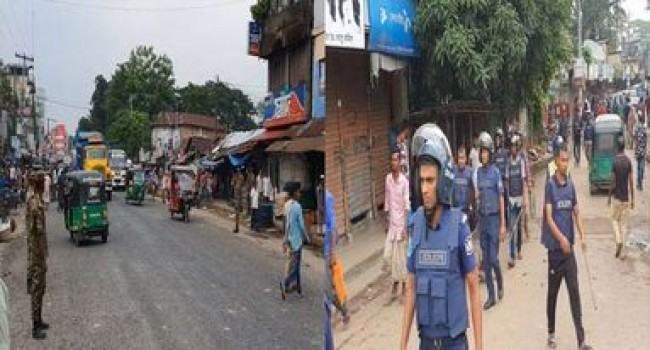 ওসমানীনগরে সিনিয়র-জুনিয়র দ্বন্দ্বে দফায় দফায় সংঘর্ষ, পুলিশসহ আহত ৯