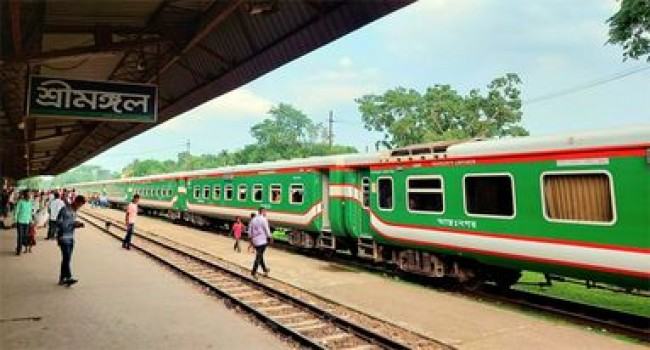 ৪ ঘণ্টা পর সিলেটের সাথে দেশের ট্রেন চলাচল স্বাভাবিক