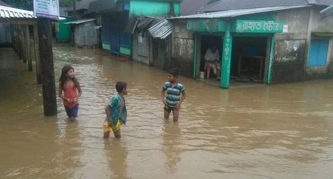 সুনামগঞ্জের নিম্নাঞ্চল প্লাবিত