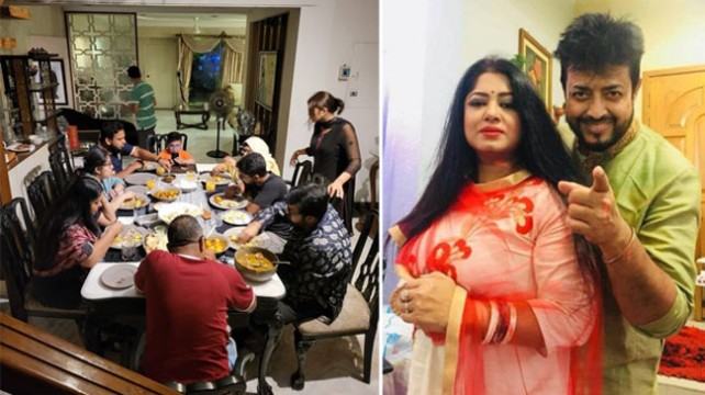 ভুল বোঝাবুঝির অবসান, এক টেবিলে সানী-মৌসুমী
