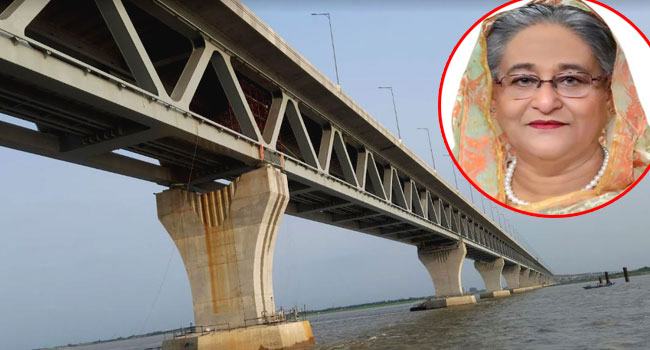বন্যার সময় সহজ যোগাযোগের জন্য পদ্মা সেতু আশীর্বাদ হবে : প্রধানমন্ত্রী