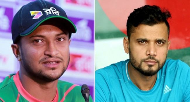 বন্যা-কবলিত মানুষের পাশে দাঁড়ানোর আহ্বান মাশরাফি-সাকিবদের