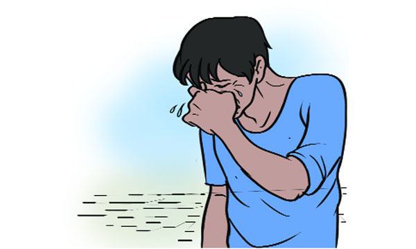 বন্যায় মতি মিয়ার কষ্ট
