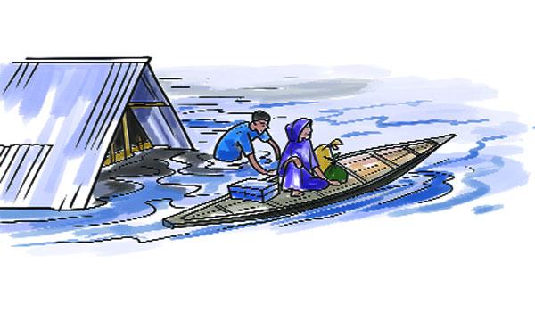 নতুন টিনের ঘরখান
