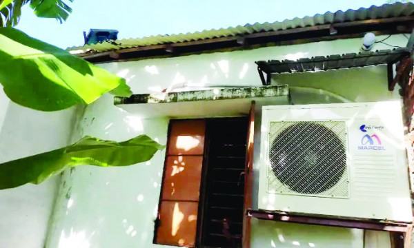 আশ্রয়ণ প্রকল্পের ঘরে এসি : আছে আকাশ চ্যানেল