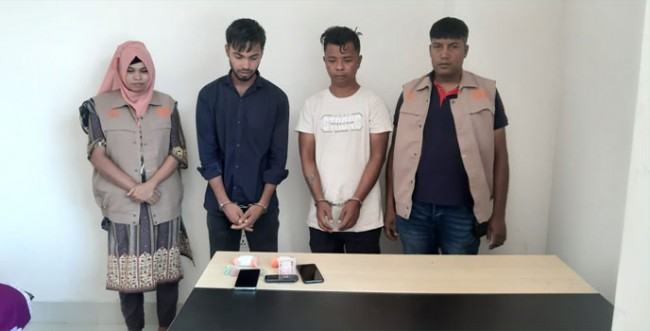 কক্সবাজার থেকে ইয়াবা বিক্রি করতে এসে পাহাড়ি যুবক গ্রেফতার