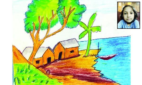 আঁকি-বুকি : আজরিন কারিমা