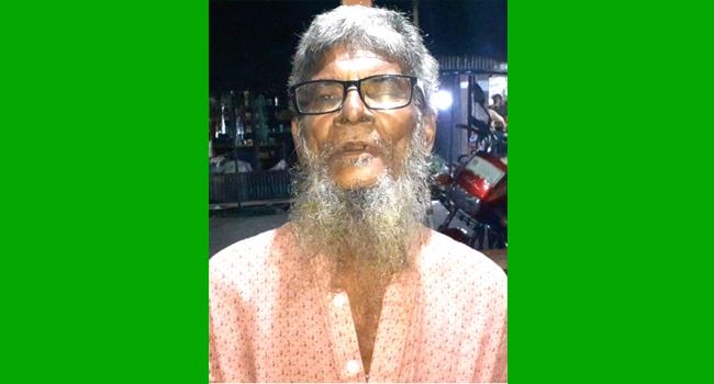 সরকারি সহায়তা পেতে অসহায় আজাহারের আকুতি